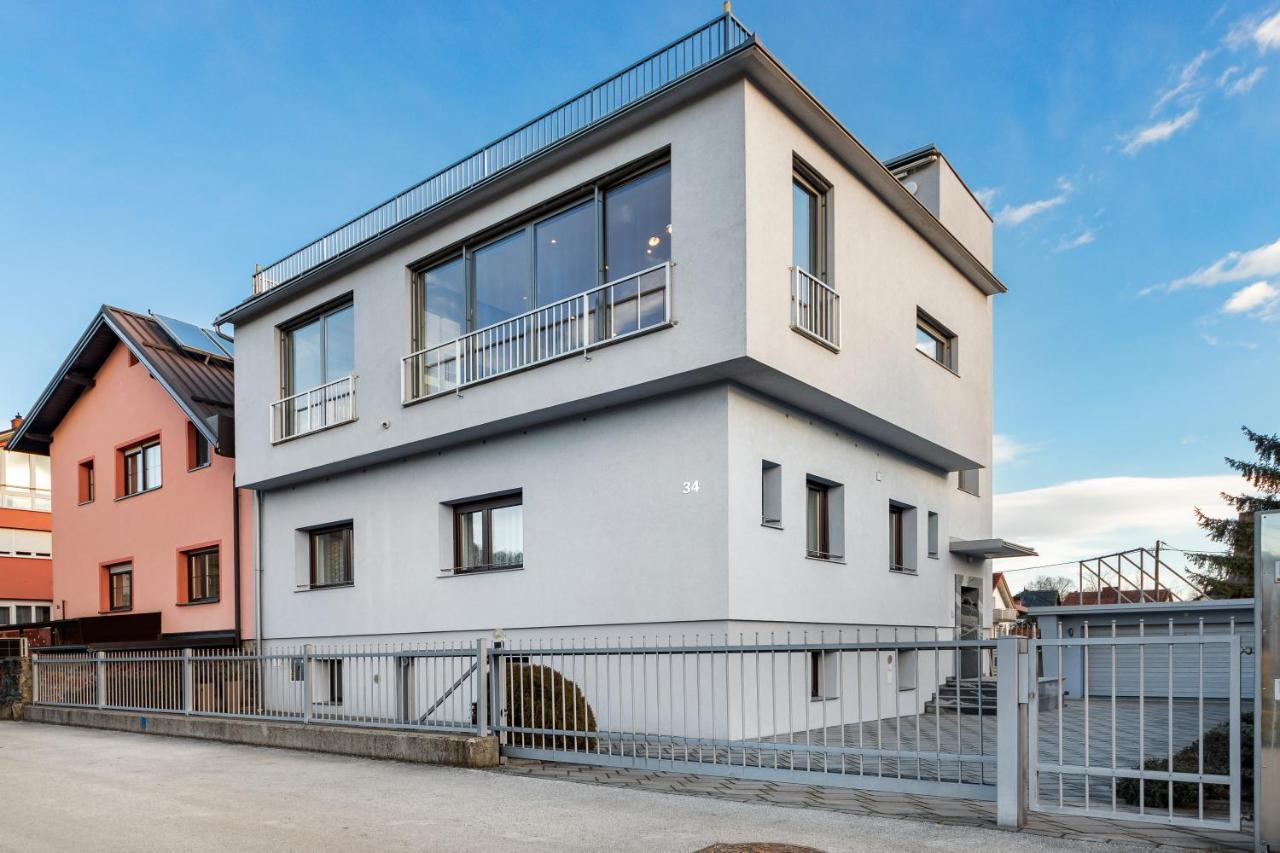 Contemporary Apartment With Rooftop Terrace In Maribor Eksteriør bilde