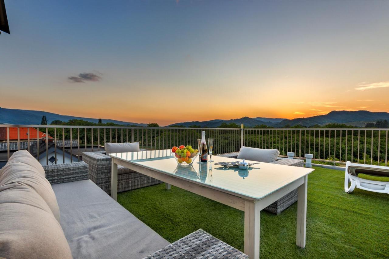 Contemporary Apartment With Rooftop Terrace In Maribor Eksteriør bilde